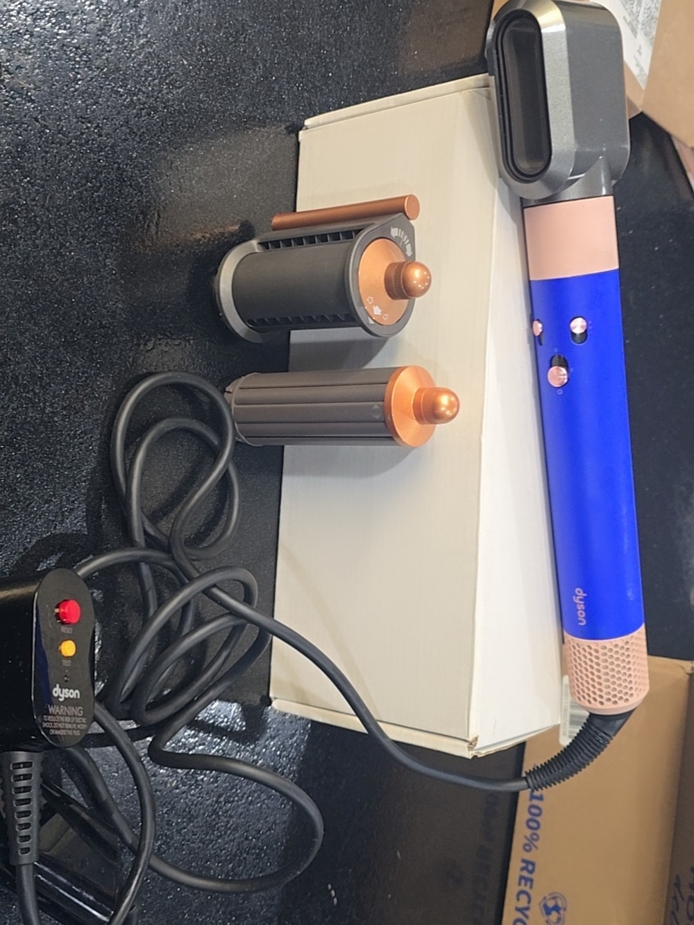 Dyson Airwrap Multi-Styler in Blue and Rose Gold